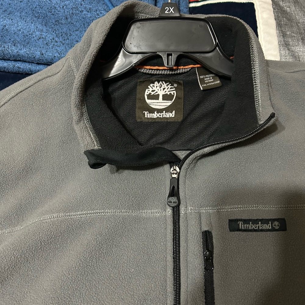 Timberland sweater vest men’s 2xl (gray).